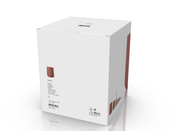 BITZ Zone Denmark Nova Pedal Bin Dia 20 5 X 23 5 Cm 3 Liter Peach Red