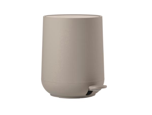 BITZ Zone Denmark Nova Pedal Bin Dia 20.5 x 23.5 cm 3 liter Taupe