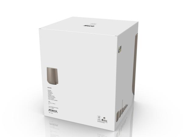 BITZ Zone Denmark Nova Pedal Bin Dia 23 X 29 Cm 5 Liter Taupe