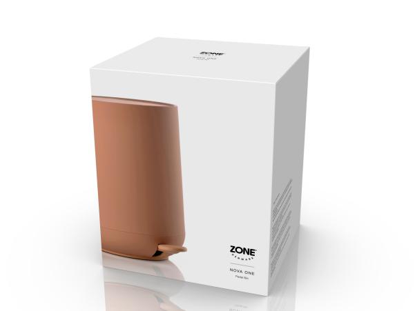 BITZ Zone Denmark Nova Pedal Bin Dia 23 X 29 Cm 5 Liter Mandarine