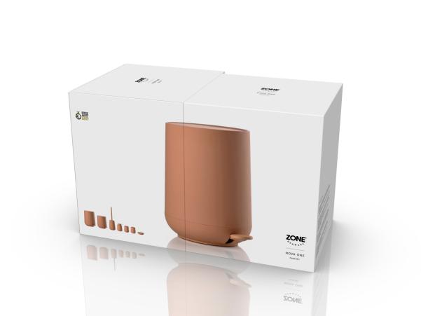 BITZ Zone Denmark Nova Pedal Bin Dia 23 X 29 Cm 5 Liter Mandarine