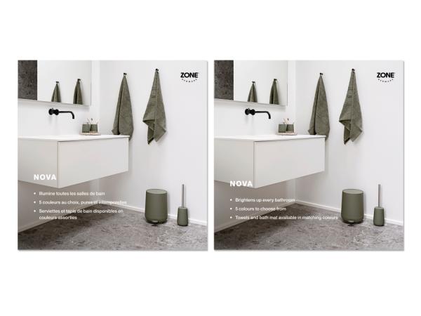 BITZ Zone Denmark Nova Podium sign FR/EN 29 7 x 29 7 cm
