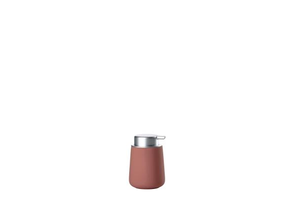 BITZ Zone Denmark Nova Soap dispenser Dia 8 x 11.5 cm 0.25 liter Peach Red