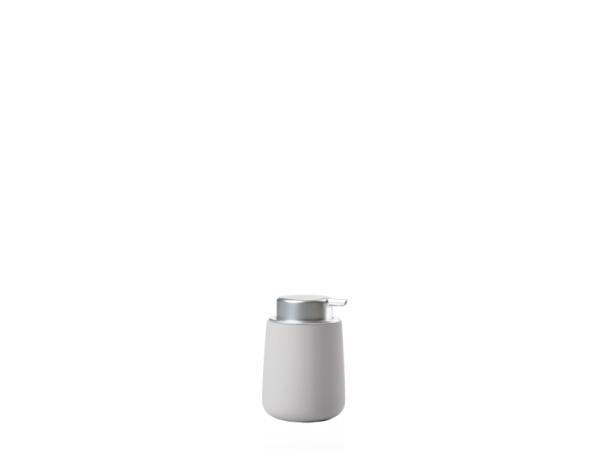 BITZ Zone Denmark Nova Soap Dispenser Dia 8 x 11 5 cm 0.25 liter Soft Grey