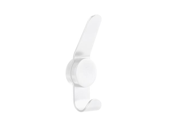 BITZ Zone Denmark Puck Hook Double Hook 5 8 x 23 cm White