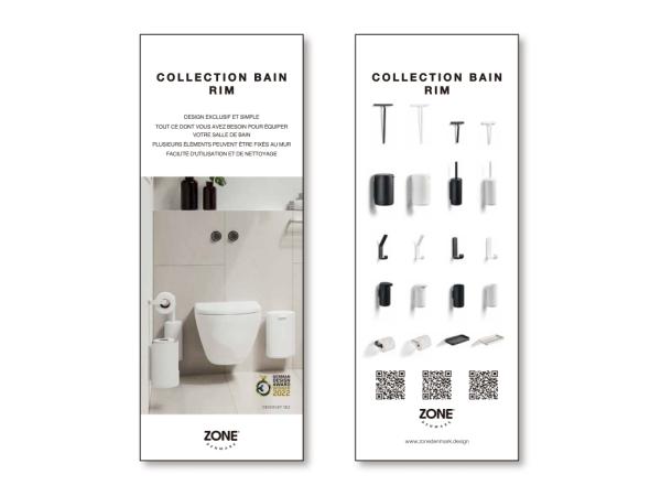 BITZ Zone Denmark Rim Product Sign Retail FR 8 5 x 22 cm