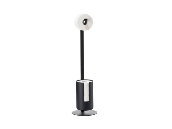 BITZ Zone Denmark Rim Toilet Butler Dia 20 X 75 Cm Black