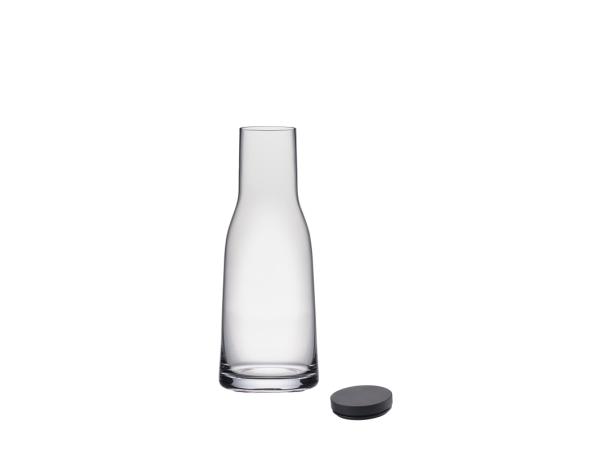 BITZ Zone Denmark Rocks Carafe With Lid Dia 9 41 X 25 Cm 1 Liter Clear