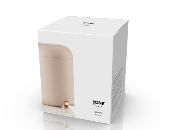 BITZ Zone Denmark Sensu Pedal Bin 24 5 X 20 X 26 5 Cm 4 Liter Sand