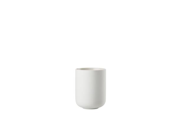 BITZ Zone Denmark Sensu Toothbrush Mug Dia 7 4 x 9 5 cm White
