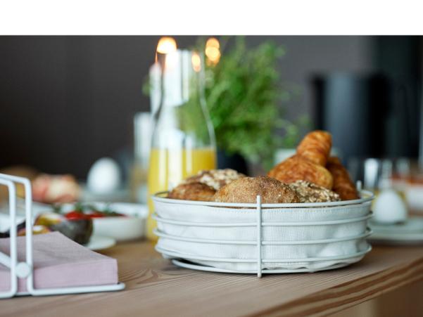BITZ Zone Denmark Singles Bread Basket Dia. 25.5 X 8 Cm Black
