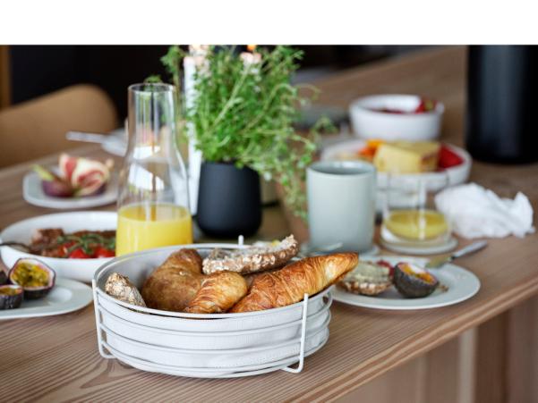 BITZ Zone Denmark Singles Bread Basket Dia. 25.5 X 8 Cm Black