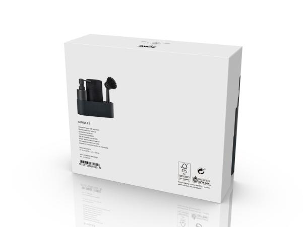 BITZ Zone Denmark Singles Dishwashing Set 22 X 6 7 X 19 Cm 4 Pcs Black