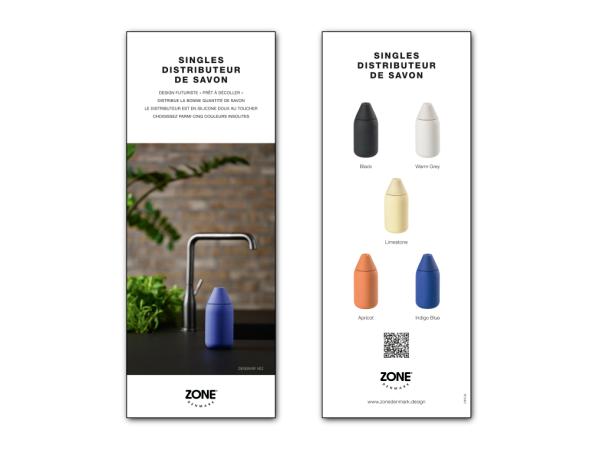 BITZ Zone Denmark Singles Soap container Product sign Retail FR 8 5 x 22 cm