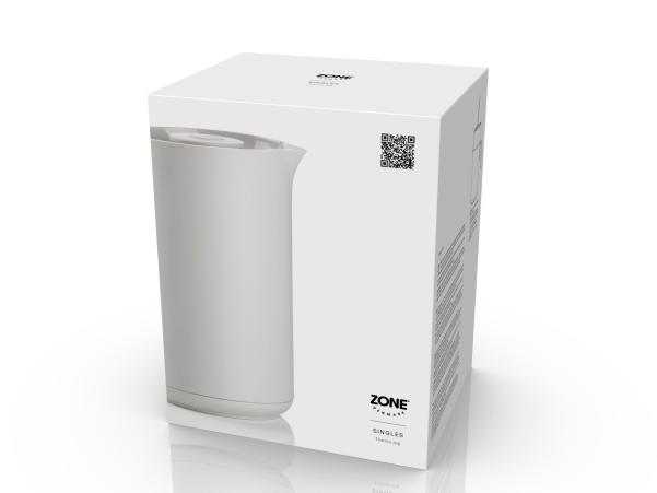 BITZ Zone Denmark Singles Thermo Jug Dia 13.2 X 22 Cm 1 Liter Warm Grey