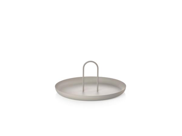 BITZ Zone Denmark Singles Tray Dia 30 X 13.4 Cm Warm Grey