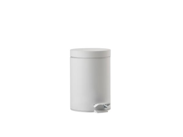 BITZ Zone Denmark Solo Pedal Bin Dia 17 x 25 cm 3 liter Soft Grey
