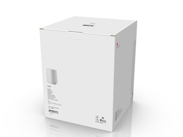 BITZ Zone Denmark Time Pedal Bin 20.8 X 27.5 Cm 3 Liter White