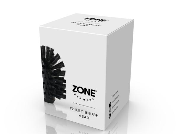 BITZ Zone Denmark Toilet Brush Head Dia 6 7 X 8 9 Cm Black