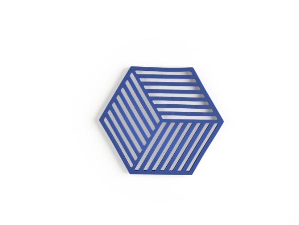BITZ Zone Denmark Triangles Trivet 16 X 14 X 0.9 Cm Indigo