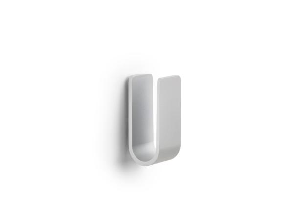 BITZ Zone Denmark Ume Hook 3 5 X 3 4 X 8 Cm Soft Grey