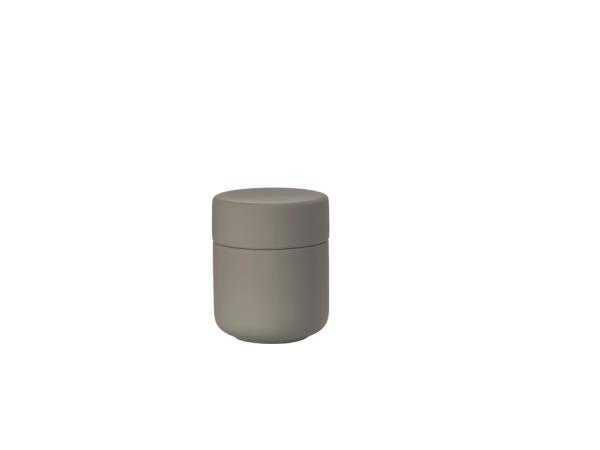 BITZ Zone Denmark Ume Jar with lid Dia 8 3 x 10 3 cm Taupe