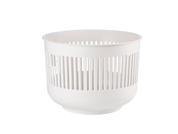 BITZ Zone Denmark Ume Laundry Basket Dia 40 x 29 2 cm White