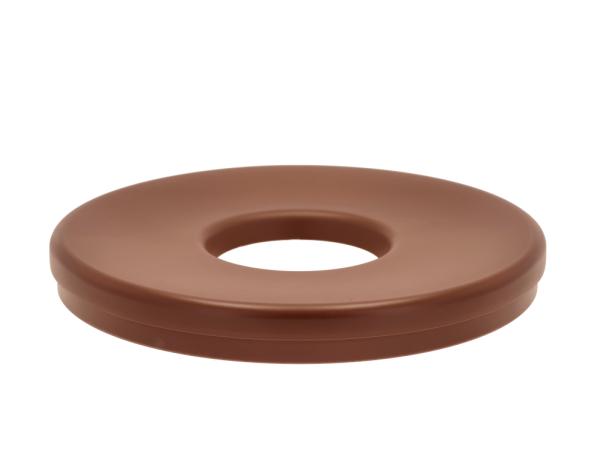 BITZ Zone Denmark Ume Lid for small laundry basket Dia 40 x 4 5 cm Terracotta