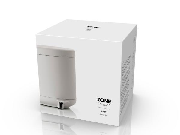 BITZ Zone Denmark Ume Pedal Bin Dia. 19 5 X 22 Cm 4 Liter Soft Grey