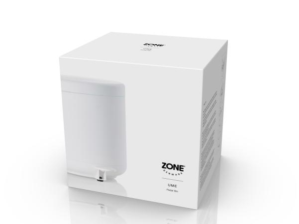 BITZ Zone Denmark Ume Pedal Bin Dia. 19 5 X 22 Cm White