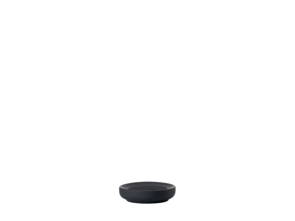 BITZ Zone Denmark Ume Soap Dish Dia. 12 x 3 cm Black