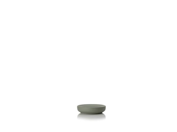 BITZ Zone Denmark Ume Soap Dish Dia 12 X 3 Cm Olive Green