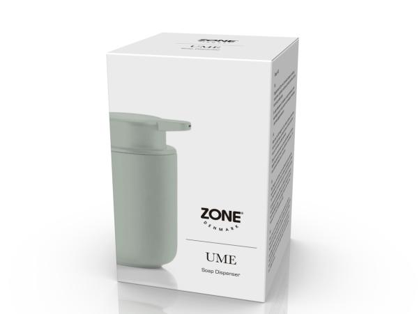 BITZ Zone Denmark Ume Soap Dispenser Dia. 8 3 X 12 8 Cm 0 25 Liter Eucalyptus