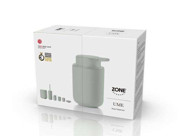 BITZ Zone Denmark Ume Soap Dispenser Dia. 8 3 X 12 8 Cm 0 25 Liter Eucalyptus