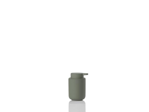 BITZ Zone Denmark Ume Soap Dispenser Dia 8 3 X 12 8 Cm 0 25 Liter Olive Green