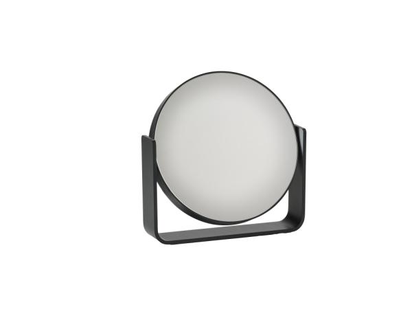 BITZ Zone Denmark Ume Table Mirror Dia 19 x 19 5 cm Black