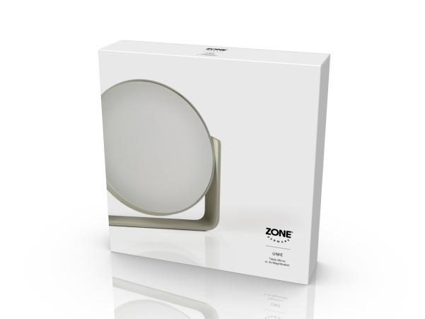 BITZ Zone Denmark Ume Table Mirror Dia 19 X 19 5 Cm Eucalyptus