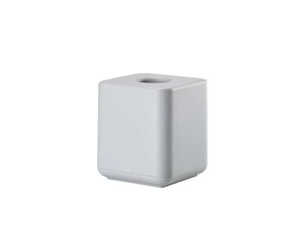 BITZ Zone Denmark Ume Tissue box 13 x 13 x 15 1 cm Soft Grey