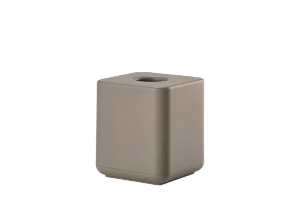 BITZ Zone Denmark Ume Tissue box 13 x 13 x 15 1 cm Taupe