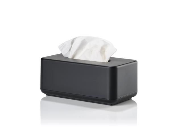 BITZ Zone Denmark Ume Tissue Box 25 6 X 14 X 10 7 Cm Black
