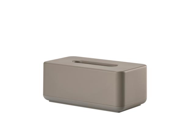BITZ Zone Denmark Ume Tissue box 25 6 x 14 x 10 7 cm Taupe