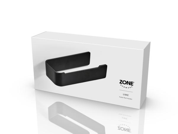 BITZ Zone Denmark Ume Toiletroll Holder 16 4 X 7 6 X 4 Cm Black