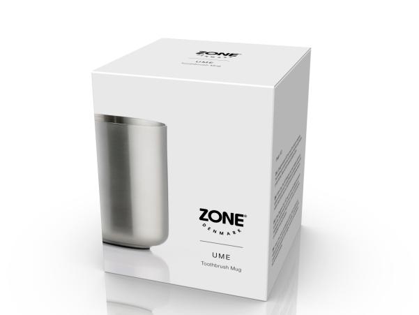 BITZ Zone Denmark Ume Toothbrush Mug Dia 8 3 X 10 3 Cm Steel