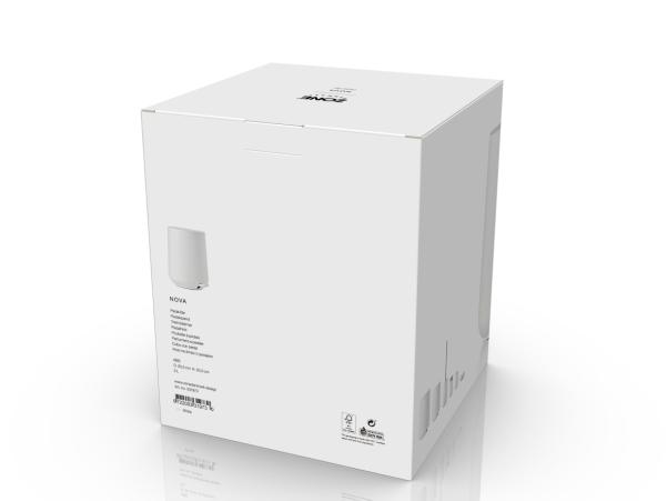 BITZ Zone Nova Pedal Bin Dia. 20 5 X 23 5 Cm 3 Liter White