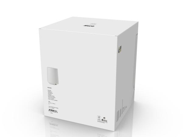 BITZ Zone Nova Pedal Bin Dia. 23 X 29 Cm 5 Liter White