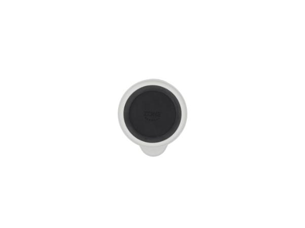 BITZ Zone Rim Soap Dispenser Dia 8.7 X 14.4 Cm White