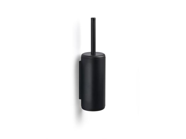 BITZ Zone Rim Toilet brush for wall Dia 10 x 38.2 cm Black