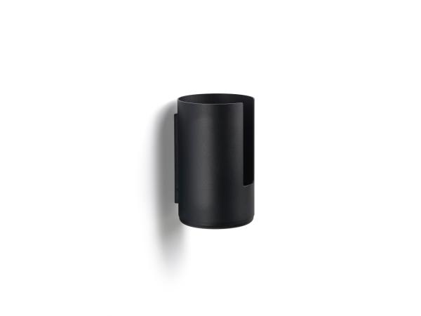 BITZ Zone Rim Toilet paper storage for wall Dia 13.2 x 21.8 cm Black