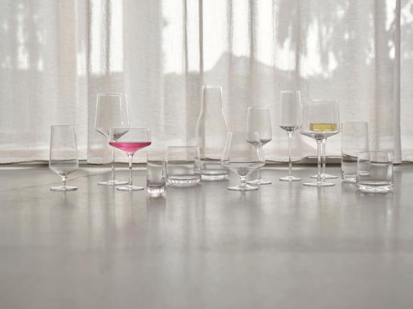 BITZ Zone Rocks Cognac Glass Dia 10.4 X 12.5 Cm 45 Cl 2 Pcs Clear