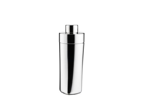 BITZ Zone Rocks Shaker Dia 8 8 x 23 8 cm 700 ml Polished Steel